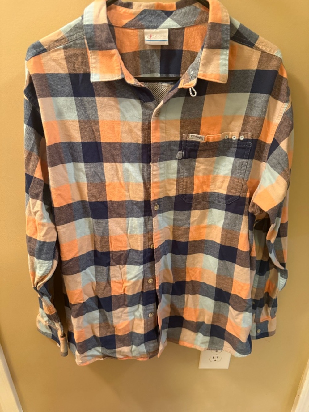 Men’s Columbia PFS flannel shirt